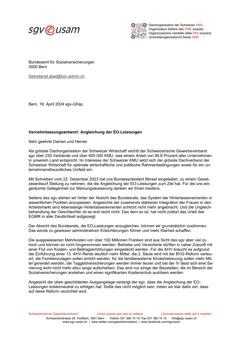  Angleichung der EO-Leistungen