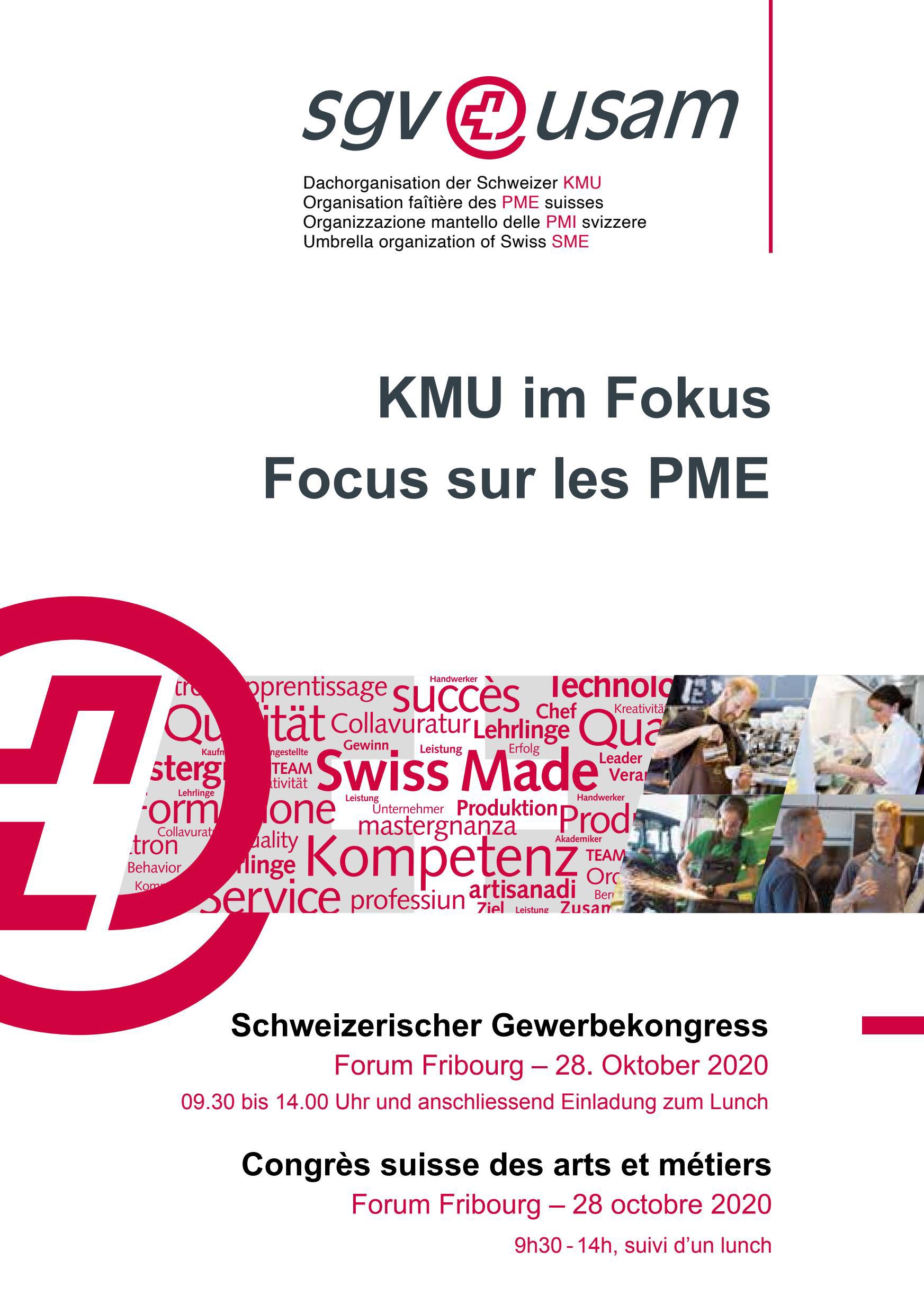  Programm Schweizerischer Gewerbekongress 2020