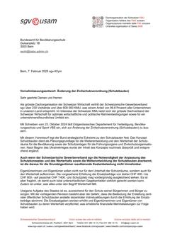  Änderung der Zivilschutzverordnung (Schutzbauten)