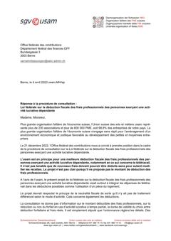  Loi fédérale sur la déduction fiscale des frais professionnels des personnes exerçant une activité lucrative dépendante