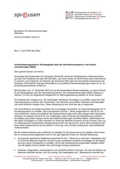  Bundesgesetz über die Informationssysteme in den Sozialversicherungen (BISS)